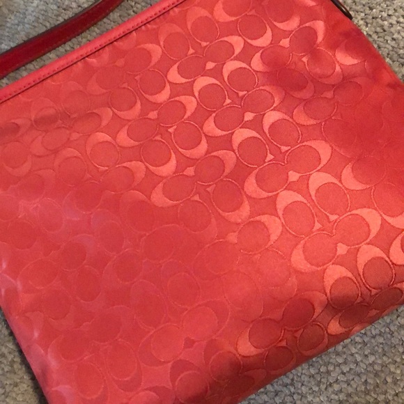 SOLD!!! ❤️ Coach NWT Red crossbody - Picture 2 of 3